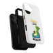Cute 'Larry the Lazy Leek' Phone Case – Funny Vegetable Cartoon Tough Case, 