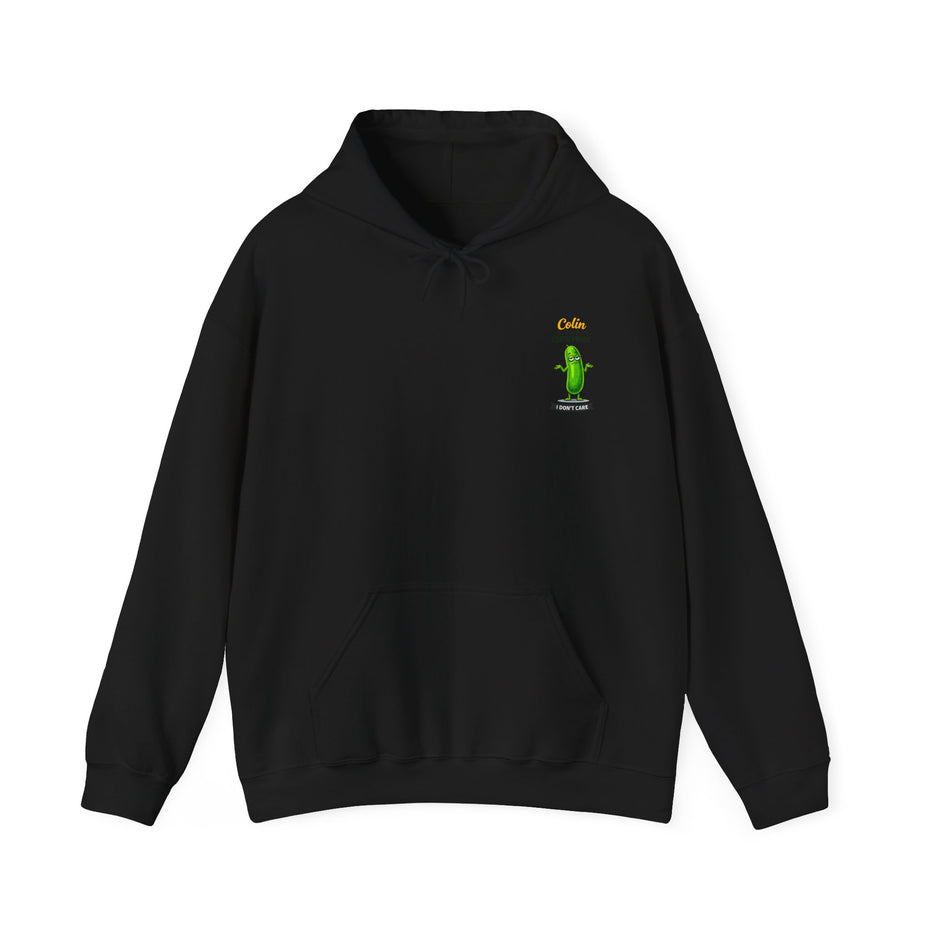 Colin the Unbothered Cucumber | Funny Vegetable Hoodie