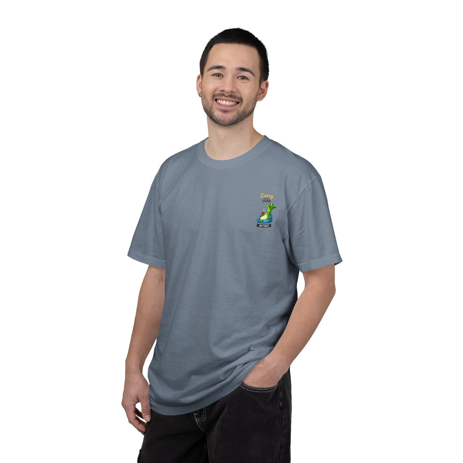 Larry the Lazy Leek | Funny Vegetable T Shirt