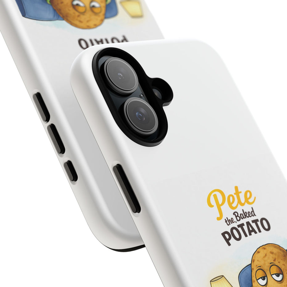 Phone Case — "Pete the Baked Potato" Funny I'm Cooked Protective Cover
