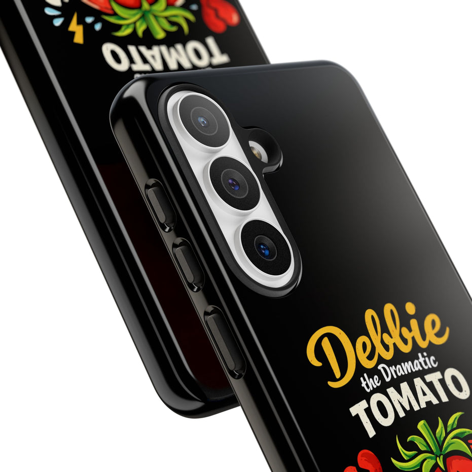Debbie the Dramatic Tomato Phone Case — Funny Cute Protective iPhone Cover