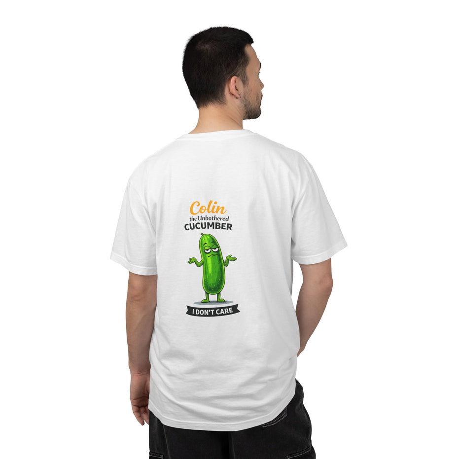 Colin the Unbothered Cucumber | Funny Vegetable T Shirt