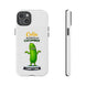 Colin the Unbothered Cucumber Phone Case — “I Don’t Care” Funny Cute Protective Case