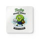 Becky the Busy Brussel Sprout | Funny Vegetable Coaster Set
