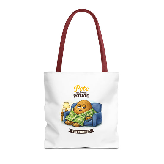 Pete the Baked Potato | Funny Vegetable Tote Bag