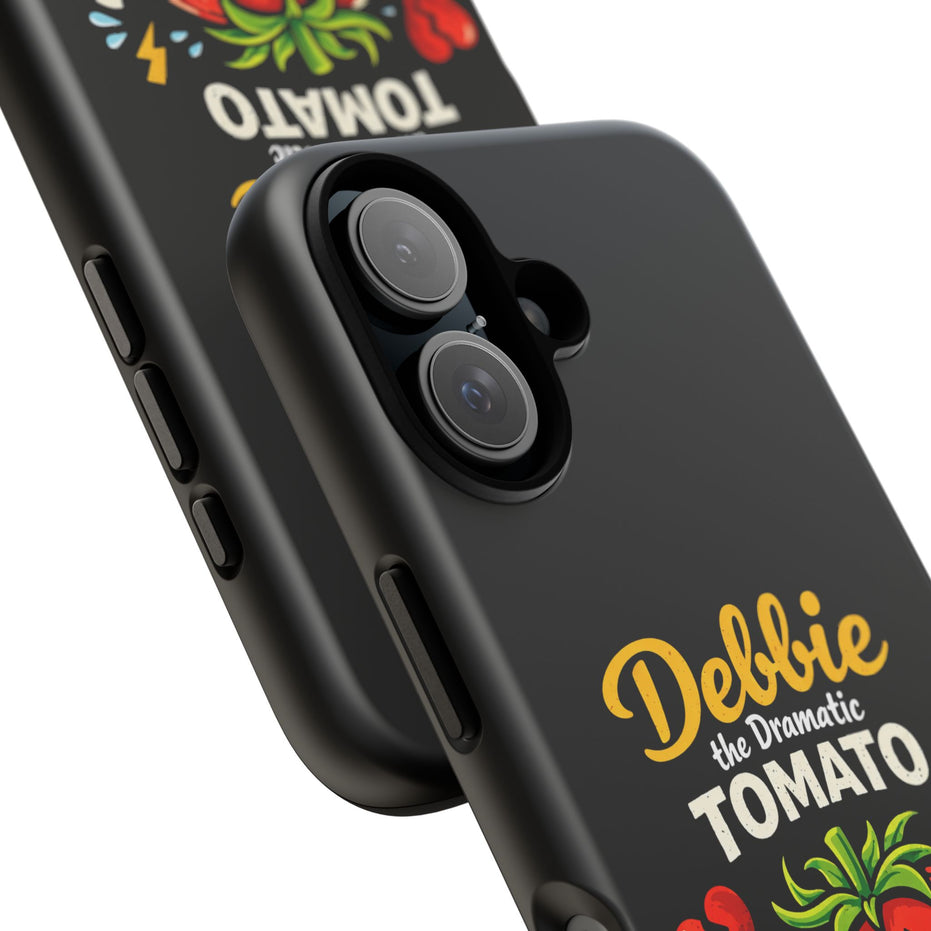 Debbie the Dramatic Tomato Phone Case — Funny Cute Protective iPhone Cover