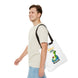 Larry the Lazy Leek | Funny Vegetable Tote Bag