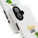 Cute 'Larry the Lazy Leek' Phone Case – Funny Vegetable Cartoon Tough Case, 