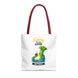 Larry the Lazy Leek | Funny Vegetable Tote Bag