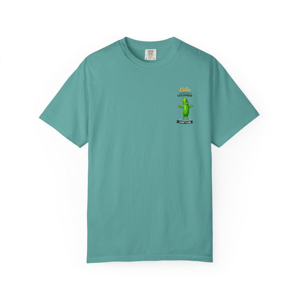 Colin the Unbothered Cucumber | Funny Vegetable T Shirt