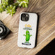 Colin the Unbothered Cucumber Phone Case — “I Don’t Care” Funny Cute Protective Case
