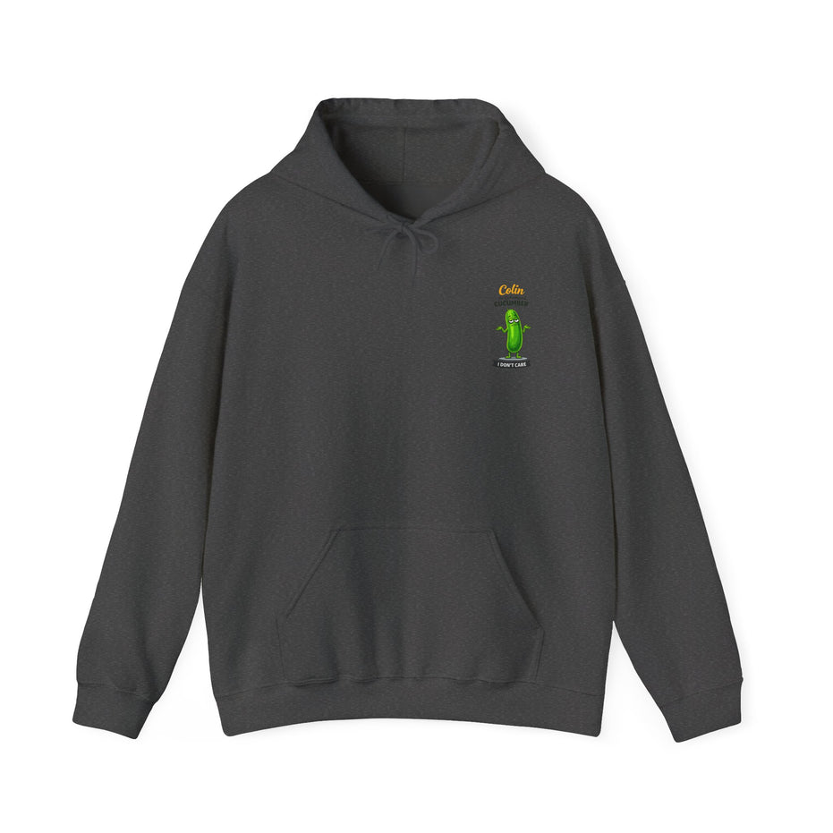 Colin the Unbothered Cucumber | Funny Vegetable Hoodie