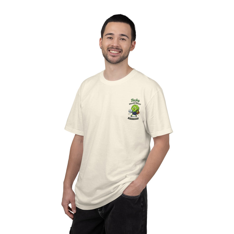 Becky the Busy Brussel Sprout | Funny Vegetable T Shirt
