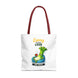 Larry the Lazy Leek | Funny Vegetable Tote Bag