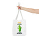 Colin the Unbothered Cucumber | Funny Vegetable Tote Bag